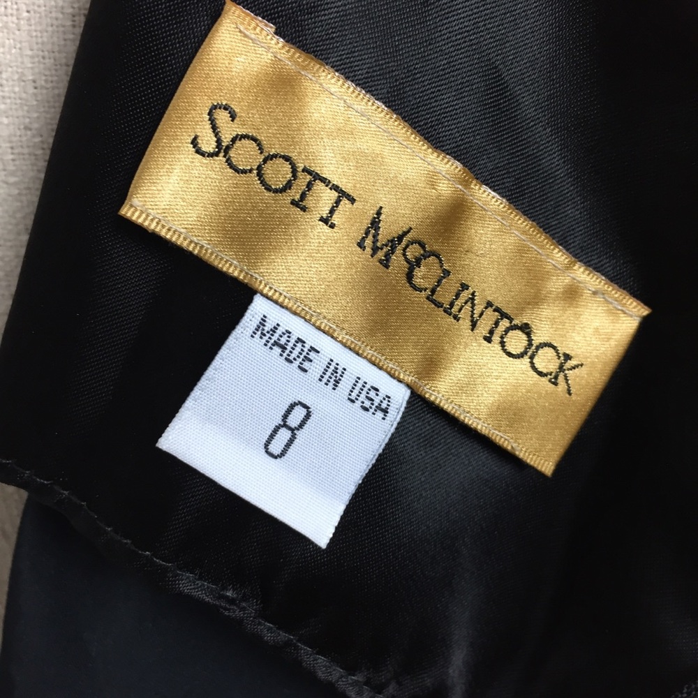 Vintage Scott McClintock Velvet Dress - Picture 8 of 8